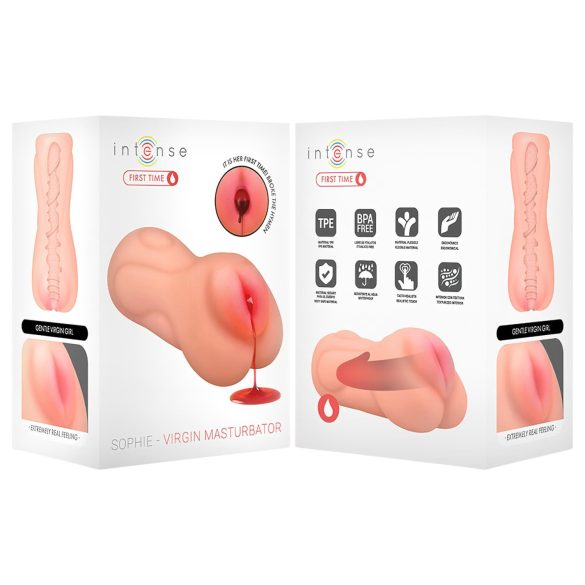 Intense First Time Sophie - realistiška nekalta vagina masturbatorius - natūrali