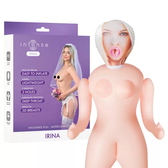 Intense Dolls Irina - pripučiama sekso lėlė - guma