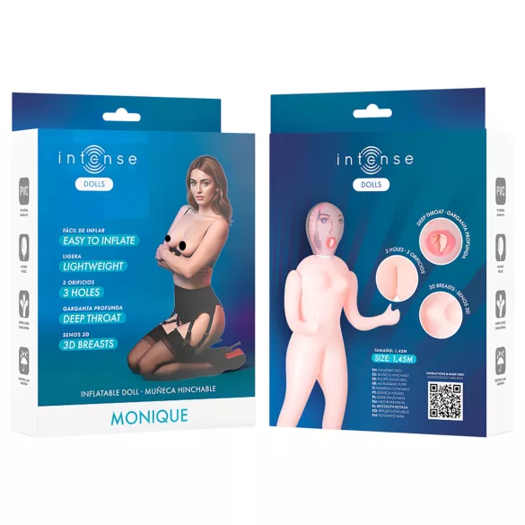 Intense Dolls Monique - pripučiama sekso lėlė - lateksas