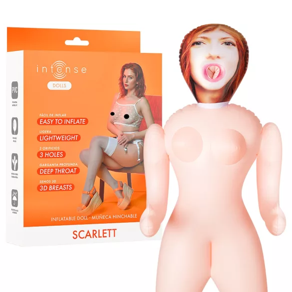 Intense Dolls Scarlett - pripučiama sekso lėlė - lateksas