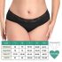 Adalet Natura Super - menstruacinės kelnaitės (juodos) - XL