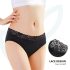 Adalet Natura Super - menstruacinės kelnaitės (juodos) - XL