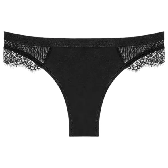 Adalet Flora Normal - menstruacinės kelnaitės - juodos