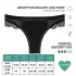Adalet Flora Normal - menstruacinės kelnaitės - juodos - M
