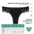 Adalet Flora įprastos menstruacinės kelnaitės (juodos) - L