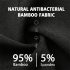 Adalet Flora įprastos menstruacinės kelnaitės (juodos) - L