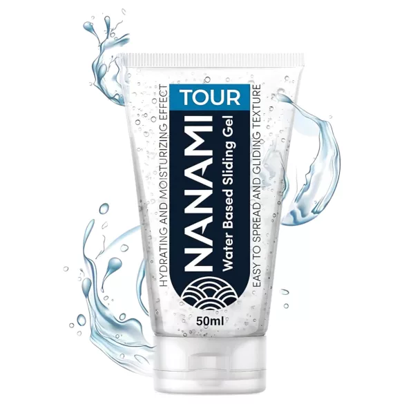 Nanami Tour - vandens pagrindo lubrikantas (50 ml)