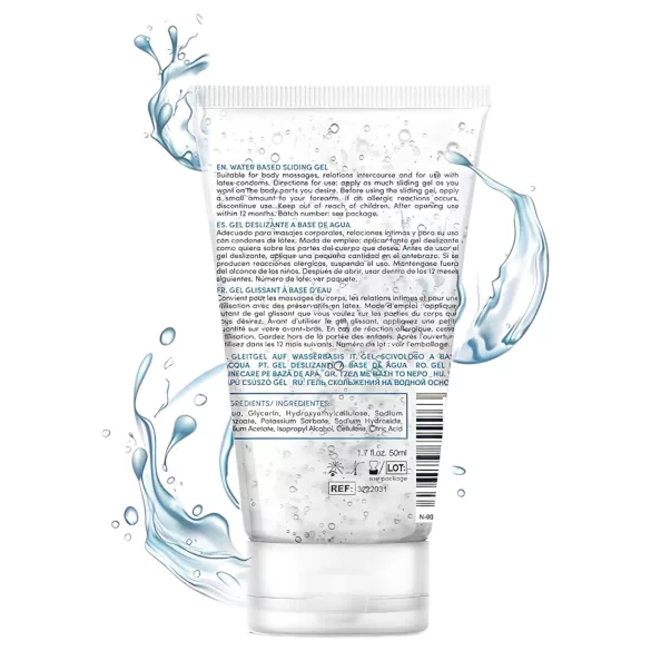 Nanami Tour - vandens pagrindo lubrikantas (50 ml)