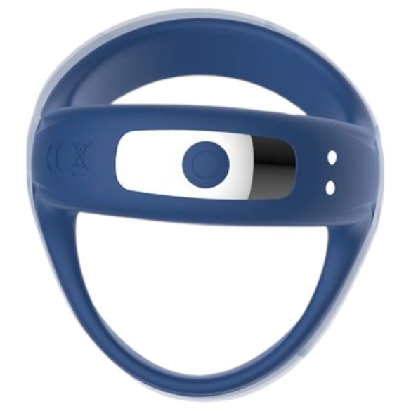 INTOYOU - vibruojantis penio ir sėklidžių žiedas - mėlynas