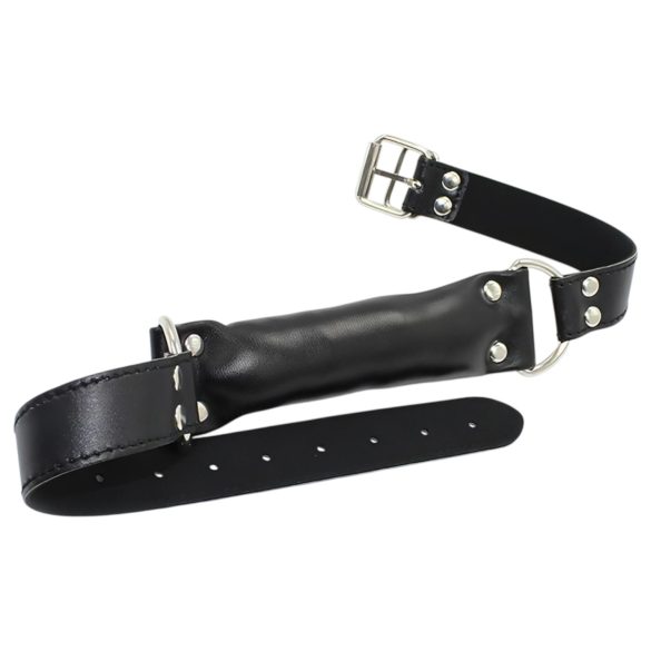 Latetobed - užsegamas burnos kaištis - paminkštintas - juodas