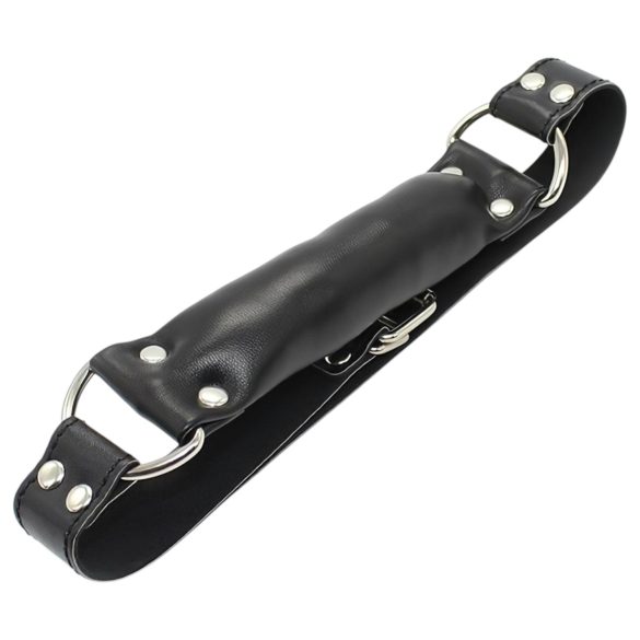 Latetobed - užsegamas burnos kaištis - paminkštintas - juodas