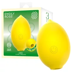   Engily Ross Lemon - citrinos bangų formos klitorio stimuliatorius (geltonas)