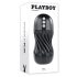 Playboy Solo Stroker - įkraunamas masturbatorius (juodas)