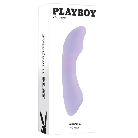 Playboy Euforija - įkraunamas, atsparus vandeniui G taško vibratorius (violetinis)