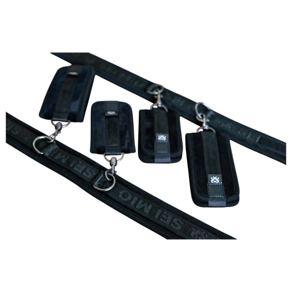 Sei Mio - antrankiai, riešų ir kulkšnių pančiai - juodi