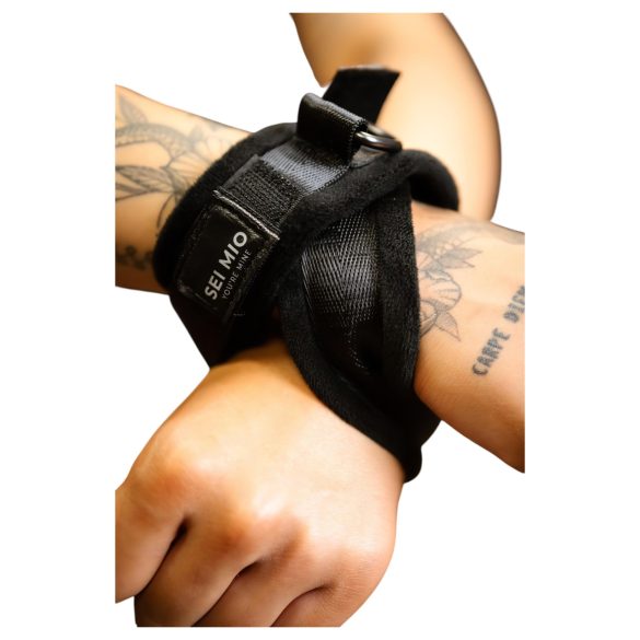 Sei Mio - rankų ir kojų kryžminiai antrankiai - juodi