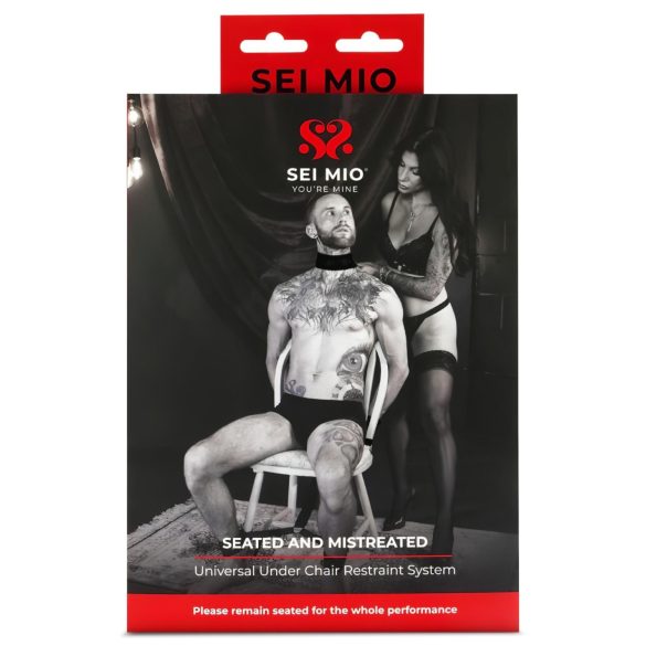 Sei Mio - tvirtinimo diržas prie kėdės - juodas