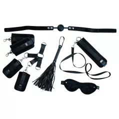 Sei Mio - bondage rinkinys - juodas - 6 dalių