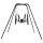 XR Brands – Sekso supynės su stovu (juodos)