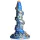 Creature Cocks Kraken - dildo su spiraliniu čiuptuvu - 21 cm - auksinis mėlynas