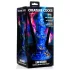 Creature Cocks Kraken - dildo su spiraliniu čiuptuvu - 21 cm - auksinis mėlynas