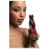 Creature Cocks Hell Kiss - Spiralinis silikoninis dildo - 19 cm (raudonas)