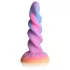 Creature Cocks - dildo šviečiantis vienaragis - silikonas violetinė rožinė