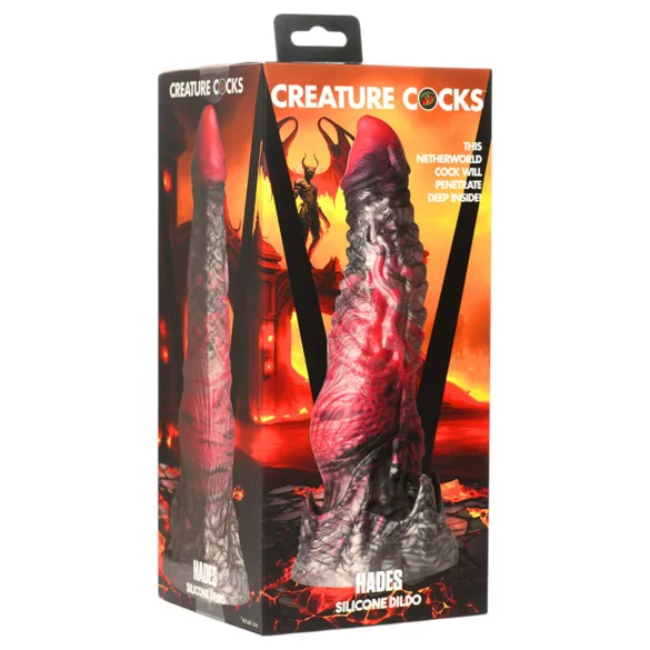 Creature Cocks Hades - silikoninis dildo - M dydis - spalvotas