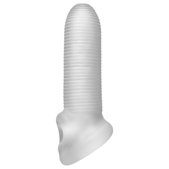Fat Boy Micro Ribbed - penio mova - 15 cm - balta