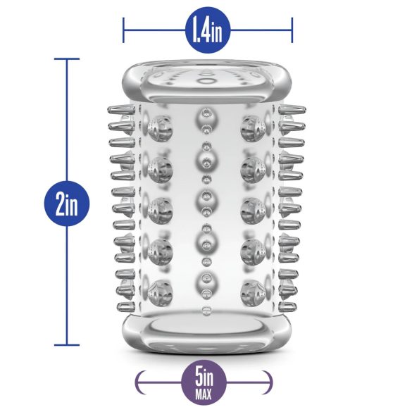 Stay Hard - penio mova su mažais spygliukais - permatoma