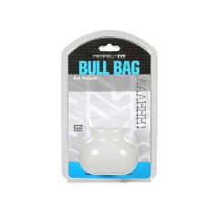   Perfect Fit Bull Bag - sėklidžių maišelis su svareliu - permatomas