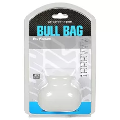   Perfect Fit Bull Bag - sėklidžių maišelis su svareliu - permatomas