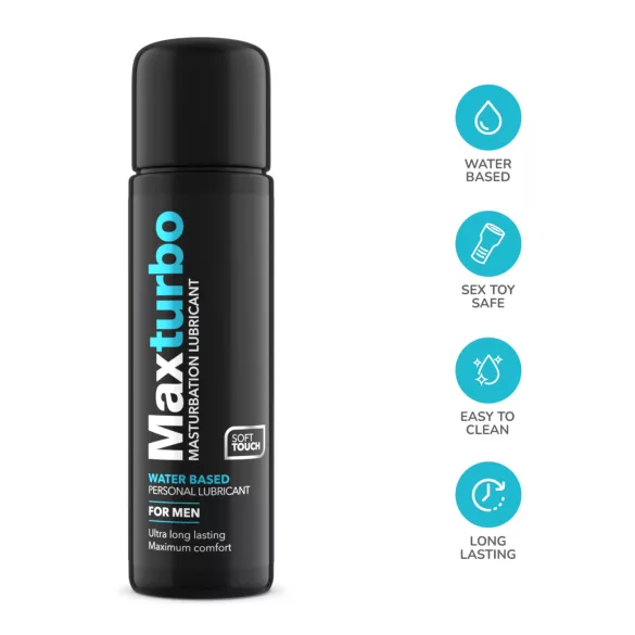 Intimateline MaxTurbo - vandens pagrindo lubrikantas vyrams (100 ml)