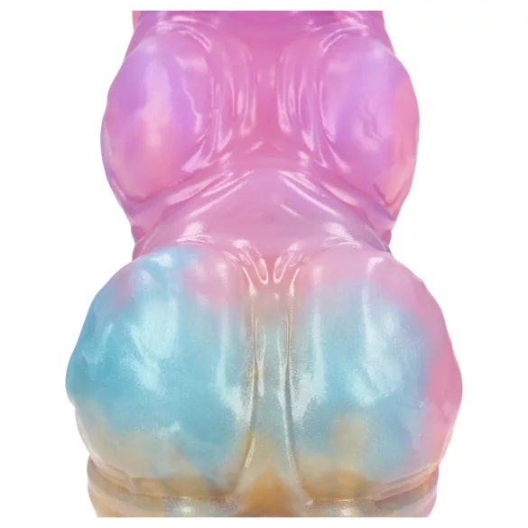 Ouch! Rainbow Invader - silikoninis fantazijos dildo (vaivorykštinis)