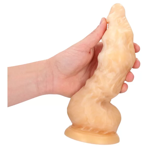 Ouch! Golden Alien Invader - silikoninis fetišo dildo (auksinis)