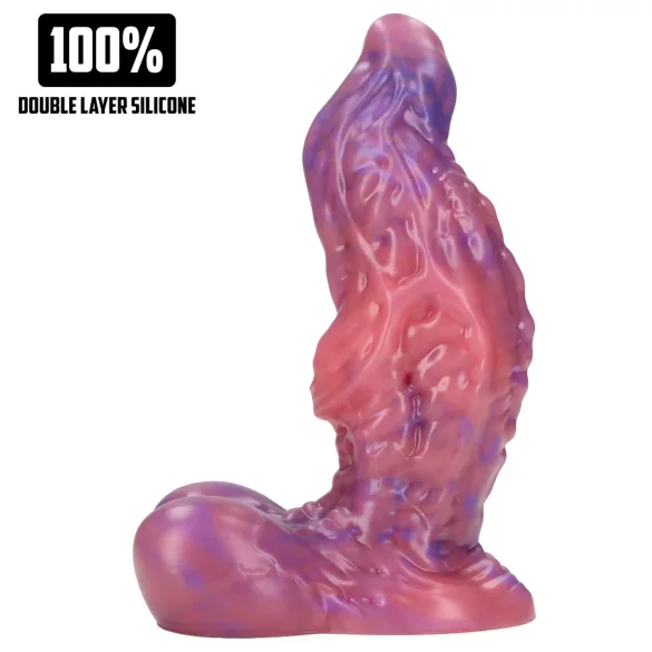 Ouch! Galactic Ravager - silikoninis fetišo dildo (violetinis)