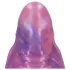 Ouch! Galactic Ravager - silikoninis fetišo dildo (violetinis)