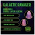 Ouch! Galactic Ravager - silikoninis fetišo dildo (violetinis)