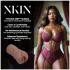 XKIN Next Door Amani - tikroviška dirbtinė vagina masturbatorius (tamsi natūrali spalva)
