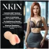 XKIN Amber Blowfiled - realistiška dirbtinė vagina masturbatorius (natūralios spalvos)