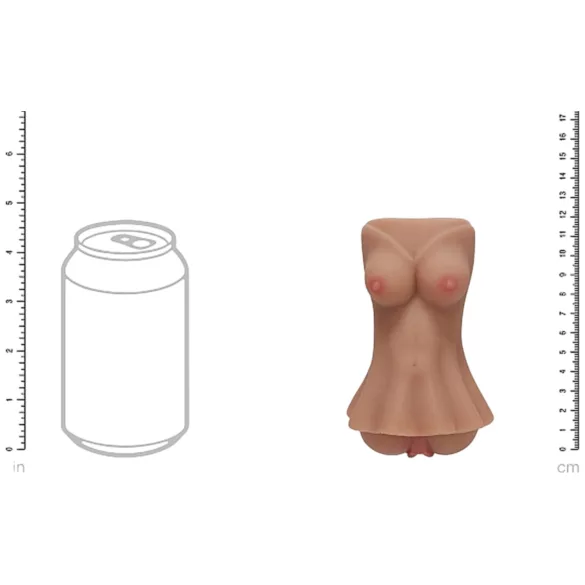 XKIN Enchantress Amara - realistiška dirbtinė vagina masturbatorius (natūralios spalvos)
