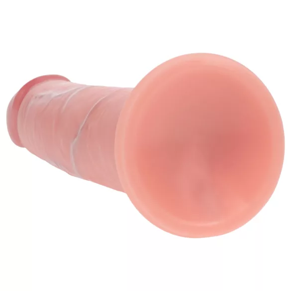 RealRock - dvigubo tankio realistiškas dildo (kūno spalvos) - 18,5 cm