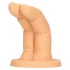 S-Line - dviejų pirštų dildo (natūralios spalvos)