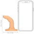 S-Line - dviejų pirštų dildo (natūralios spalvos)