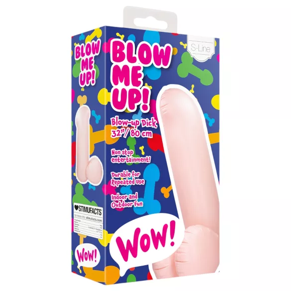 S-Line - Blow Me Up - pripučiamas pimpalo balionas (80 cm)