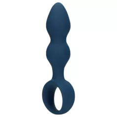 Loveline - analinis dildo su žiedu - vidutinis - mėlynas