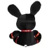 Bondage Rabbit - BDSM suvaržymo triusis - juodas