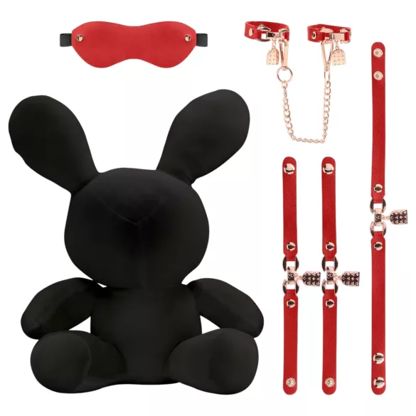 Bondage Rabbit - BDSM suvaržymo triusis - juodas