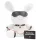 Bondage Rabbit - BDSM triušis - balta spalva