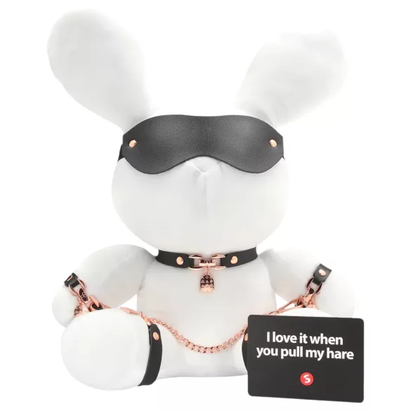 Bondage Rabbit - BDSM triušis - balta spalva